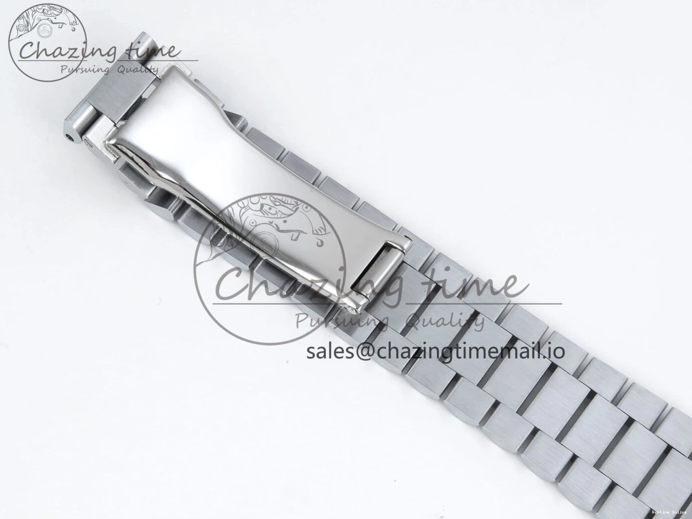 1221 Soft DayDate 40 SS QF 1:1 Best Edition Black Crystal Dial Diamonds Bezel on President Bracelet A2836 V5 (Gain Weight) 477